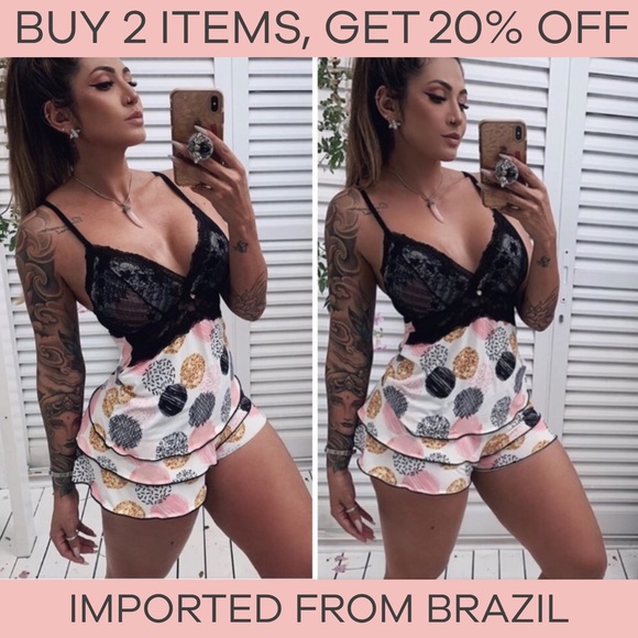 Donne Dolci Other - Top & short pajama - 2 piece set